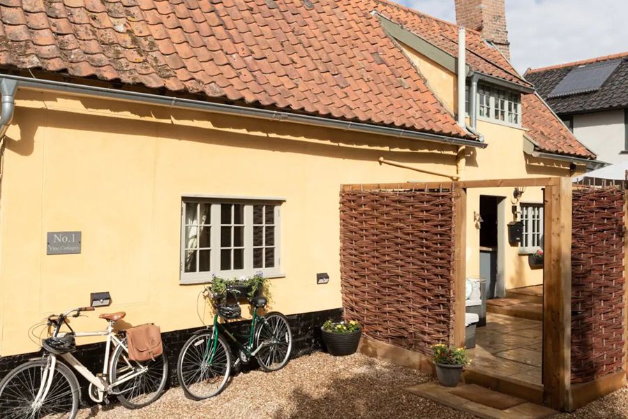 Vine Cottage is a beautiful holiday home.
